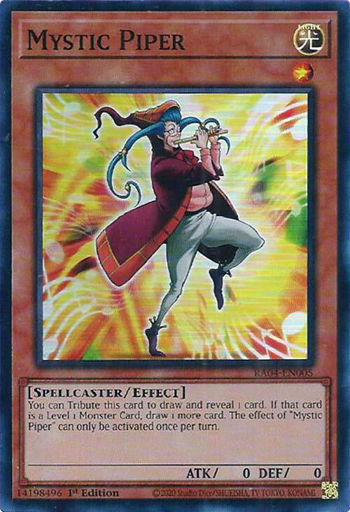 Mystic Piper [RA04-EN005] Super Rare | Card Merchant Takapuna