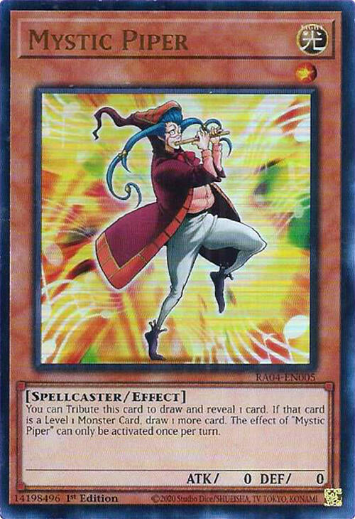 Mystic Piper [RA04-EN005] Ultra Rare | Card Merchant Takapuna