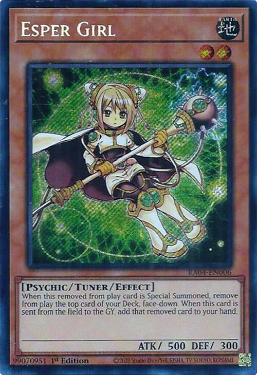 Esper Girl [RA04-EN006] Secret Rare | Card Merchant Takapuna