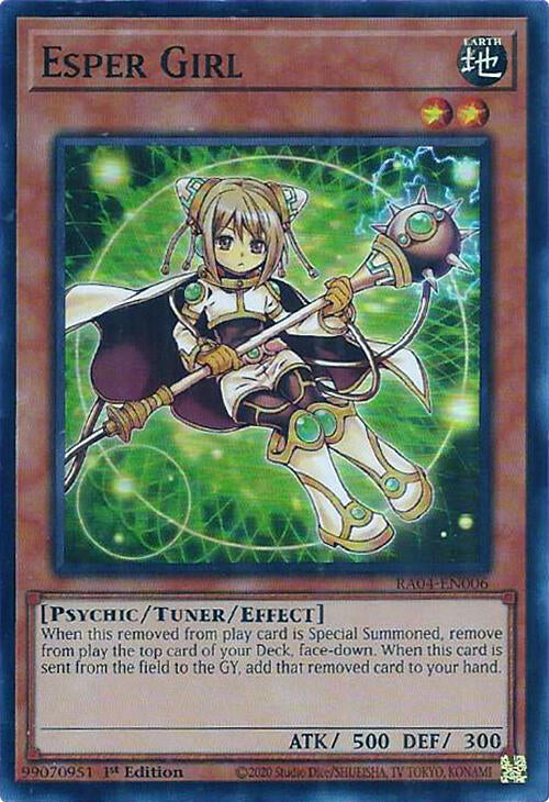 Esper Girl [RA04-EN006] Super Rare | Card Merchant Takapuna