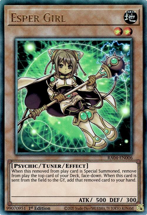 Esper Girl [RA04-EN006] Prismatic Ultimate Rare | Card Merchant Takapuna