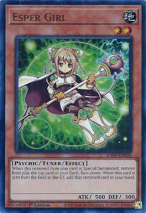 Esper Girl [RA04-EN006] Ultra Rare | Card Merchant Takapuna