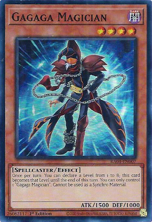 Gagaga Magician [RA04-EN007] Super Rare | Card Merchant Takapuna