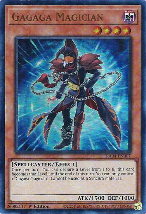 Gagaga Magician [RA04-EN007] Ultra Rare | Card Merchant Takapuna