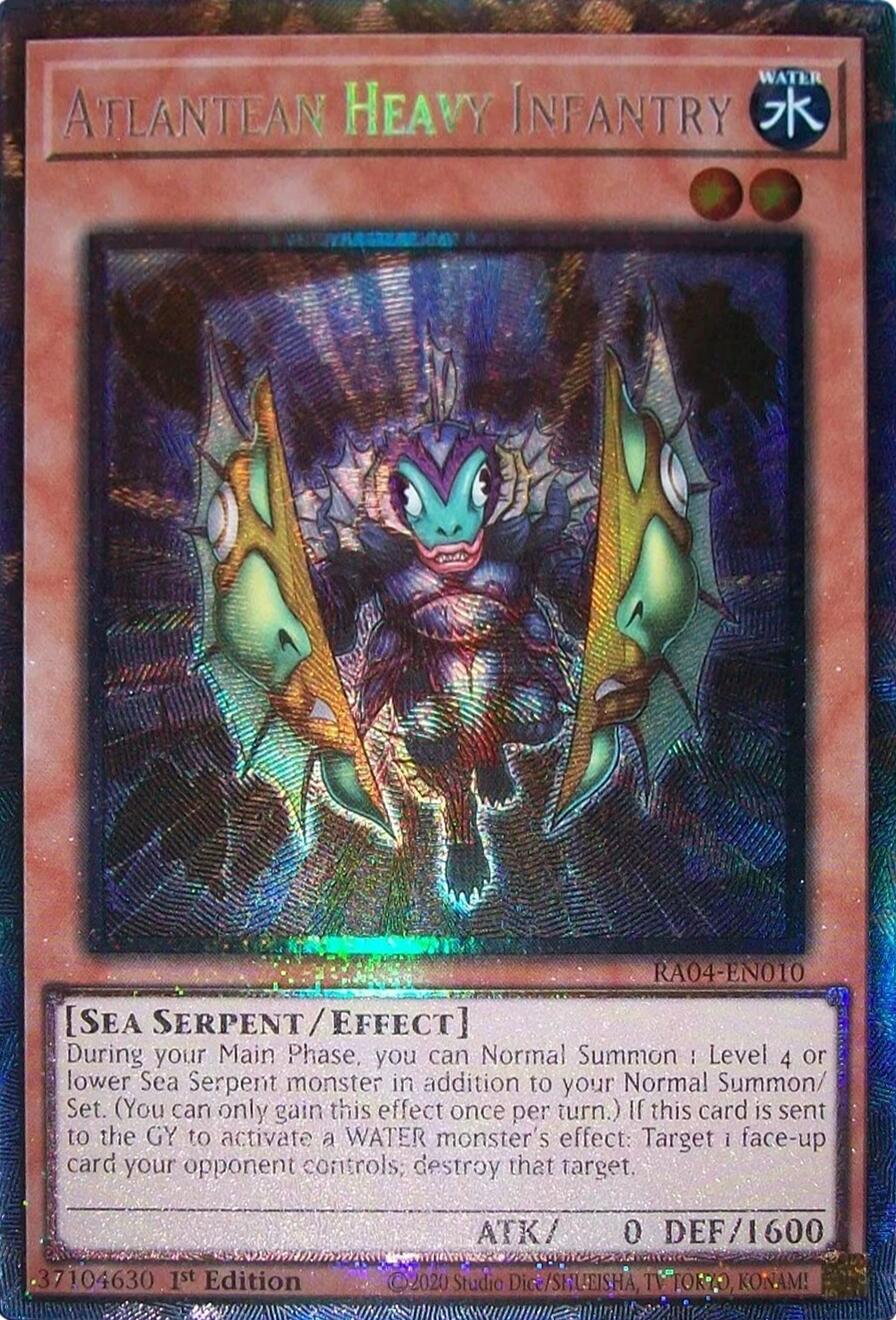 Atlantean Heavy Infantry [RA04-EN010] Prismatic Collector's Rare | Card Merchant Takapuna