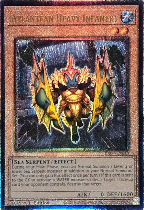 Atlantean Heavy Infantry [RA04-EN010] Prismatic Ultimate Rare | Card Merchant Takapuna