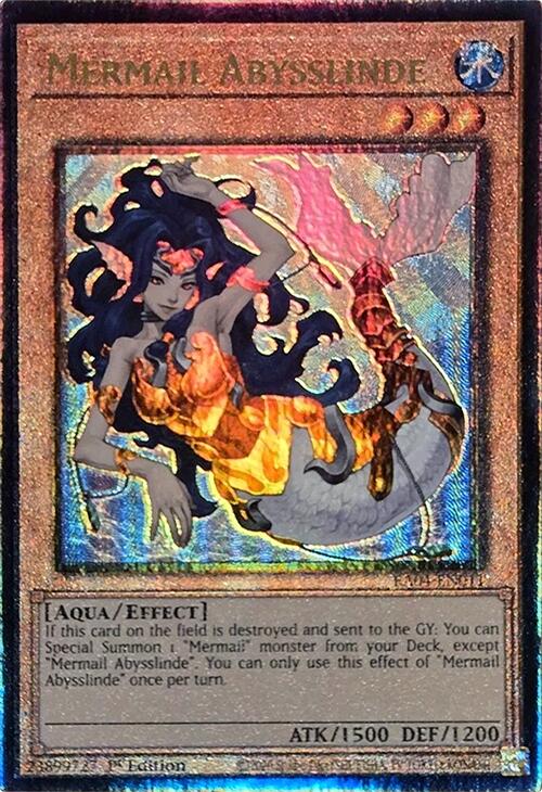 Mermail Abysslinde [RA04-EN011] Prismatic Ultimate Rare | Card Merchant Takapuna