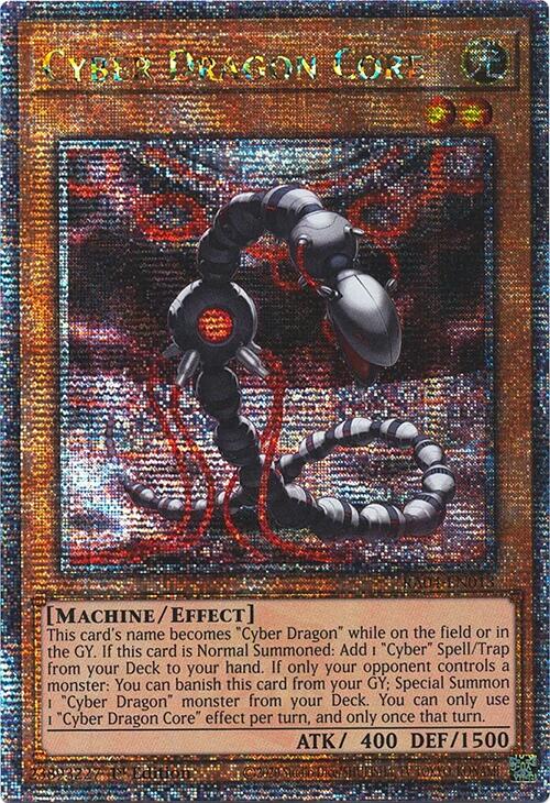 Cyber Dragon Core [RA04-EN013] Quarter Century Secret Rare | Card Merchant Takapuna