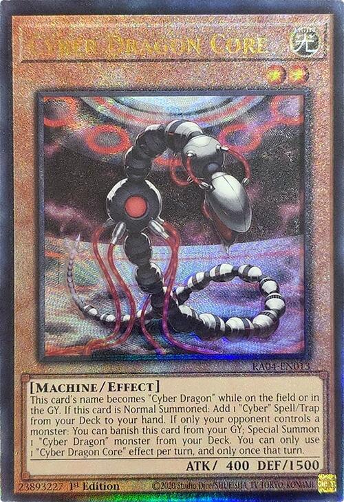 Cyber Dragon Core [RA04-EN013] Prismatic Ultimate Rare | Card Merchant Takapuna