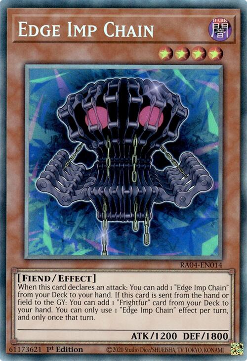 Edge Imp Chain [RA04-EN014] Prismatic Collector's Rare | Card Merchant Takapuna
