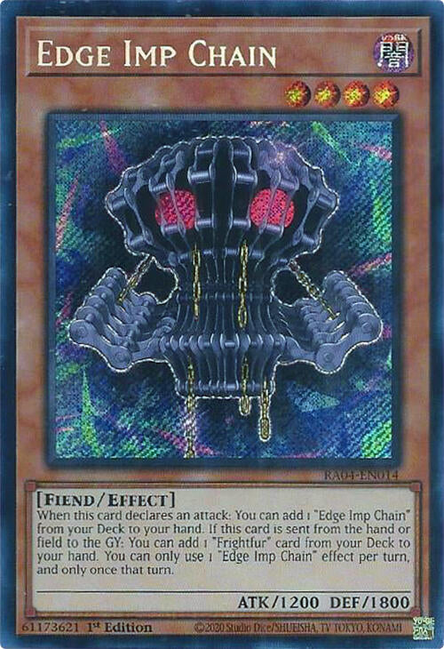Edge Imp Chain [RA04-EN014] Secret Rare | Card Merchant Takapuna