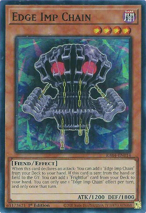Edge Imp Chain [RA04-EN014] Super Rare | Card Merchant Takapuna