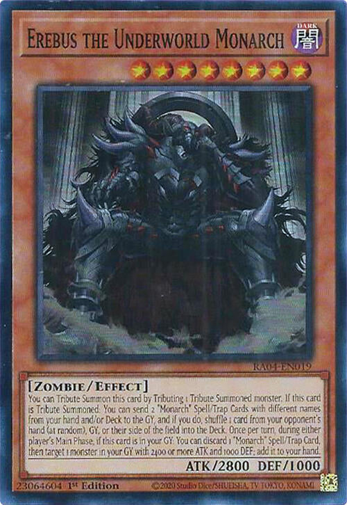 Erebus the Underworld Monarch [RA04-EN019] Super Rare | Card Merchant Takapuna