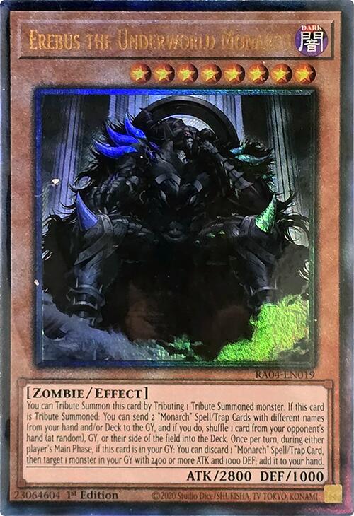 Erebus the Underworld Monarch [RA04-EN019] Prismatic Ultimate Rare | Card Merchant Takapuna