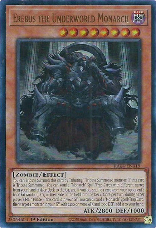 Erebus the Underworld Monarch [RA04-EN019] Ultra Rare | Card Merchant Takapuna