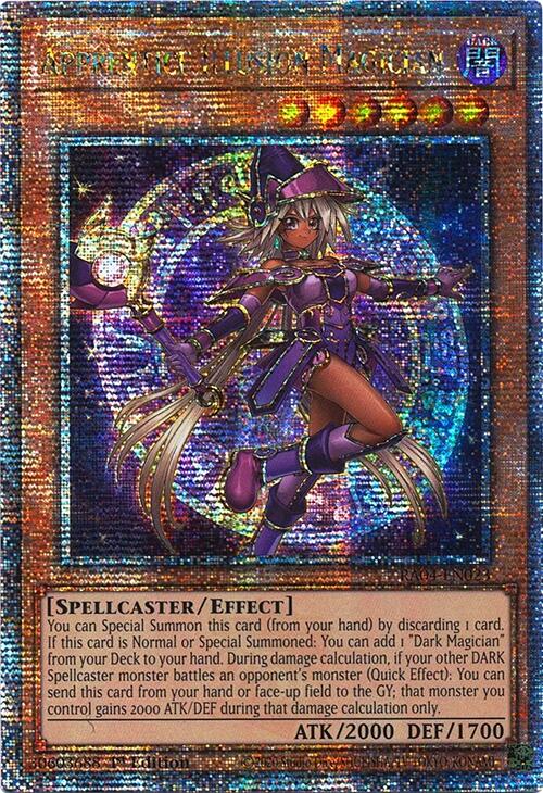 Apprentice Illusion Magician [RA04-EN023] Quarter Century Secret Rare | Card Merchant Takapuna