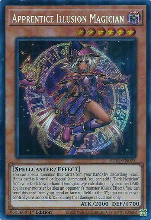 Apprentice Illusion Magician [RA04-EN023] Secret Rare | Card Merchant Takapuna