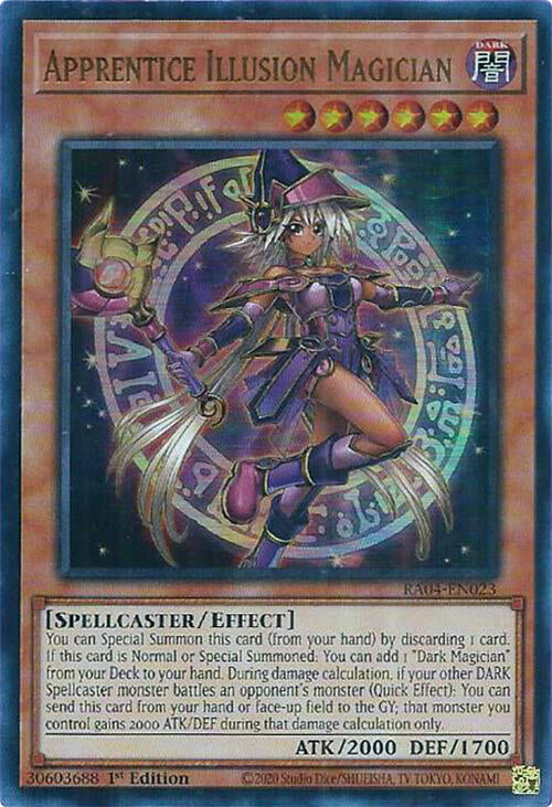 Apprentice Illusion Magician [RA04-EN023] Ultra Rare | Card Merchant Takapuna