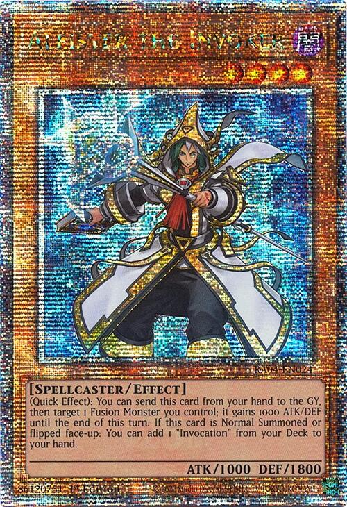 Aleister the Invoker (Alternate Art) [RA04-EN024] Quarter Century Secret Rare | Card Merchant Takapuna