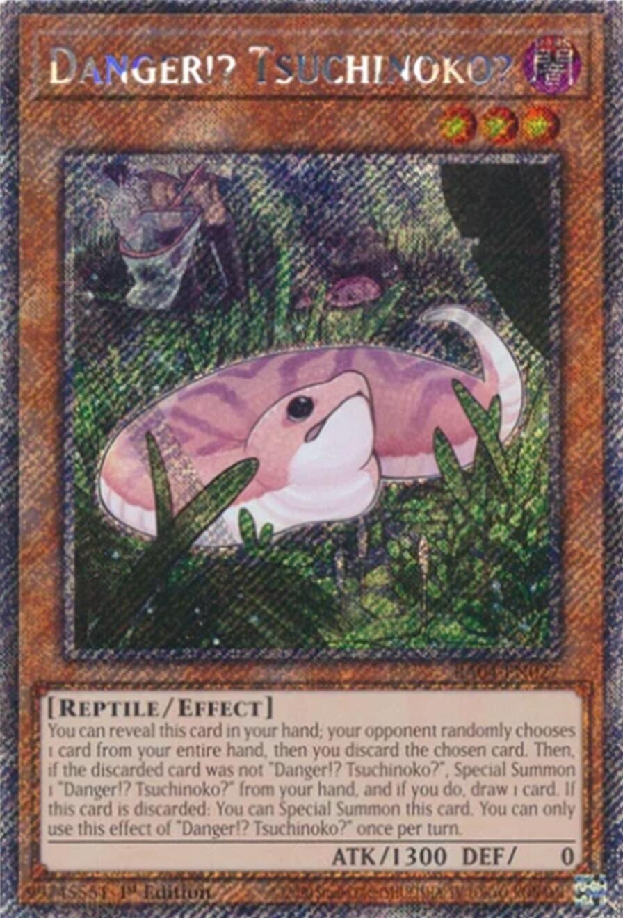 Danger!? Tsuchinoko? [RA04-EN027] Platinum Secret Rare | Card Merchant Takapuna