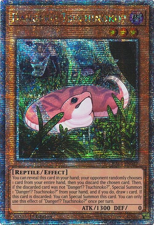 Danger!? Tsuchinoko? [RA04-EN027] Quarter Century Secret Rare | Card Merchant Takapuna