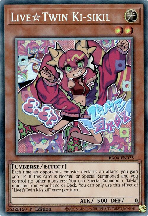 LiveTwin Ki-sikil [RA04-EN035] Prismatic Collector's Rare | Card Merchant Takapuna