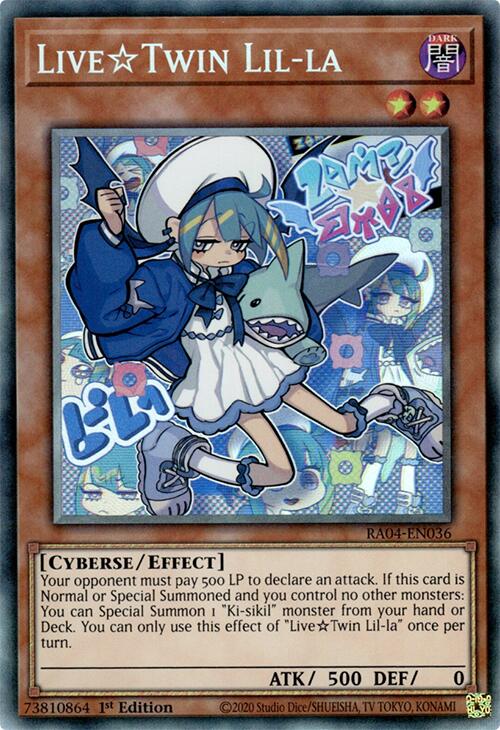 LiveTwin Lil-la [RA04-EN036] Prismatic Collector's Rare | Card Merchant Takapuna