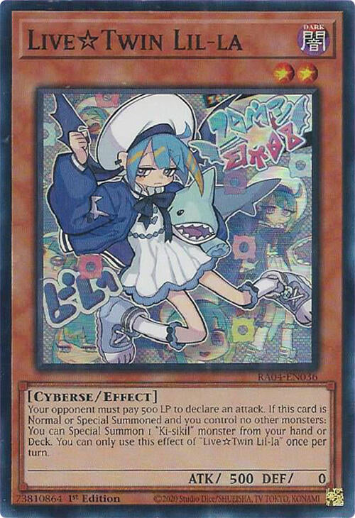 LiveTwin Lil-la [RA04-EN036] Super Rare | Card Merchant Takapuna