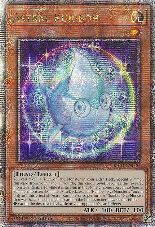 Astral Kuriboh [RA04-EN040] Quarter Century Secret Rare | Card Merchant Takapuna