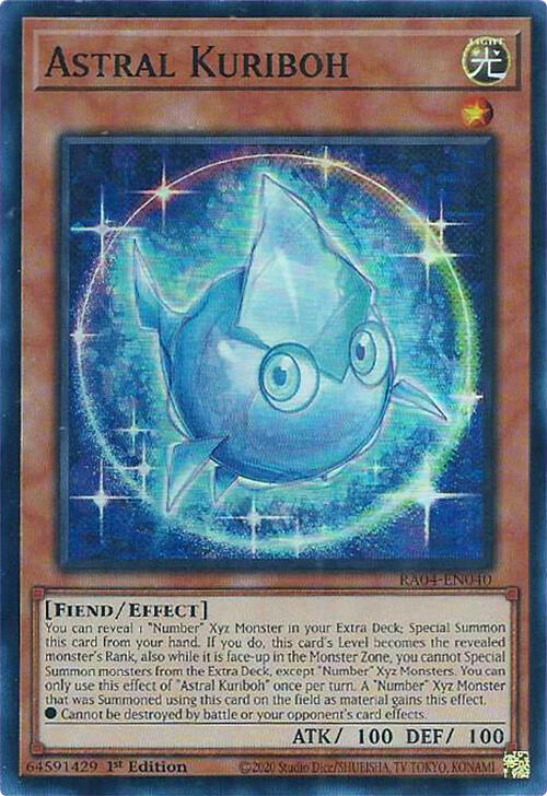 Astral Kuriboh [RA04-EN040] Super Rare | Card Merchant Takapuna