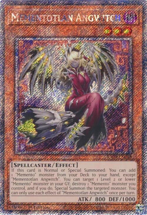Mementotlan Angwitch [RA04-EN048] Platinum Secret Rare | Card Merchant Takapuna