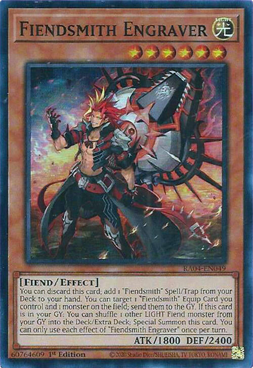 Fiendsmith Engraver [RA04-EN049] Super Rare | Card Merchant Takapuna