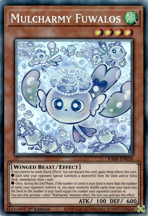Mulcharmy Fuwalos [RA04-EN050] Prismatic Collector's Rare | Card Merchant Takapuna