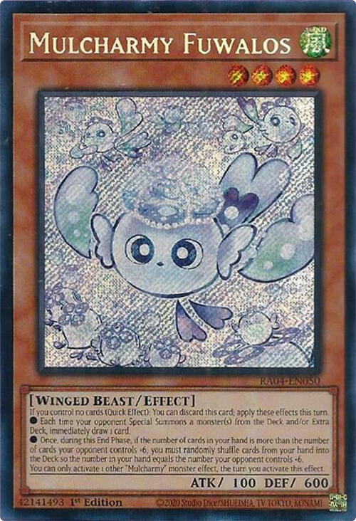 Mulcharmy Fuwalos [RA04-EN050] Secret Rare | Card Merchant Takapuna
