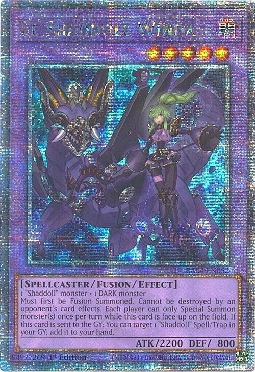El Shaddoll Winda (Alternate Art) [RA04-EN052] Quarter Century Secret Rare | Card Merchant Takapuna