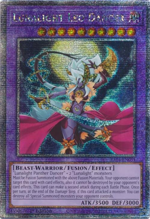 Lunalight Leo Dancer [RA04-EN053] Quarter Century Secret Rare | Card Merchant Takapuna