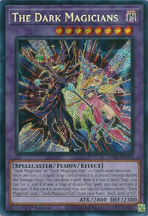 The Dark Magicians [RA04-EN054] Secret Rare | Card Merchant Takapuna