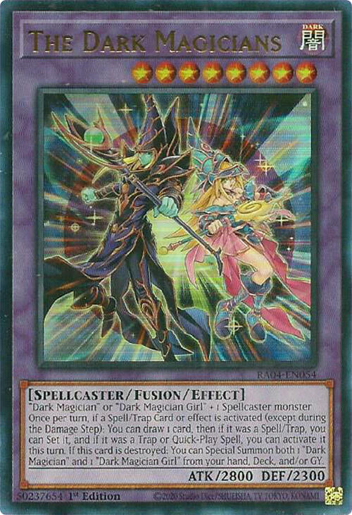 The Dark Magicians [RA04-EN054] Ultra Rare | Card Merchant Takapuna