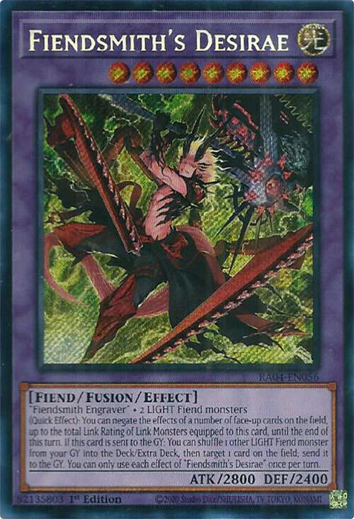 Fiendsmith's Desirae [RA04-EN056] Secret Rare | Card Merchant Takapuna