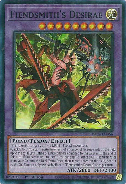 Fiendsmith's Desirae [RA04-EN056] Super Rare | Card Merchant Takapuna