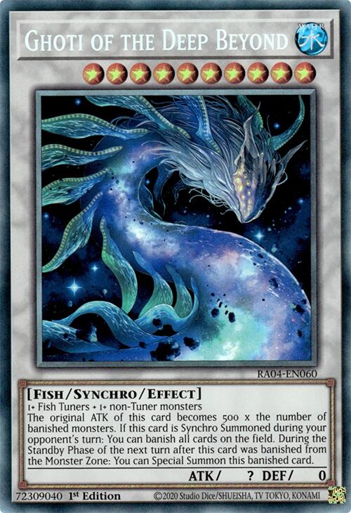 Ghoti of the Deep Beyond [RA04-EN060] Prismatic Collector's Rare | Card Merchant Takapuna