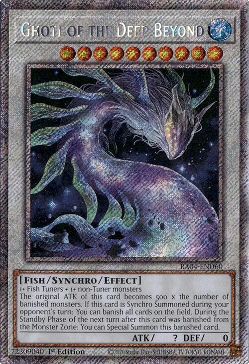 Ghoti of the Deep Beyond [RA04-EN060] Platinum Secret Rare | Card Merchant Takapuna
