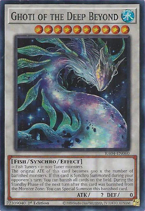 Ghoti of the Deep Beyond [RA04-EN060] Super Rare | Card Merchant Takapuna