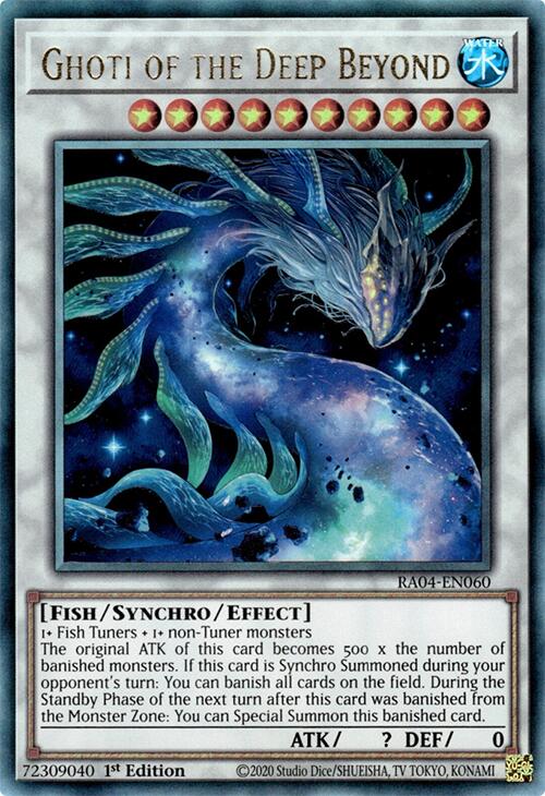 Ghoti of the Deep Beyond [RA04-EN060] Prismatic Ultimate Rare | Card Merchant Takapuna