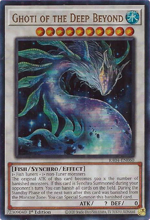 Ghoti of the Deep Beyond [RA04-EN060] Ultra Rare | Card Merchant Takapuna