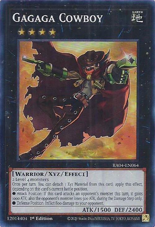 Gagaga Cowboy [RA04-EN064] Super Rare | Card Merchant Takapuna