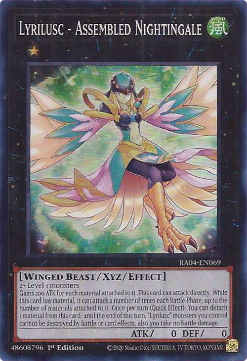 Lyrilusc - Assembled Nightingale [RA04-EN069] Super Rare | Card Merchant Takapuna
