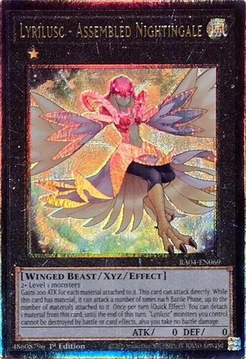 Lyrilusc - Assembled Nightingale [RA04-EN069] Prismatic Ultimate Rare | Card Merchant Takapuna