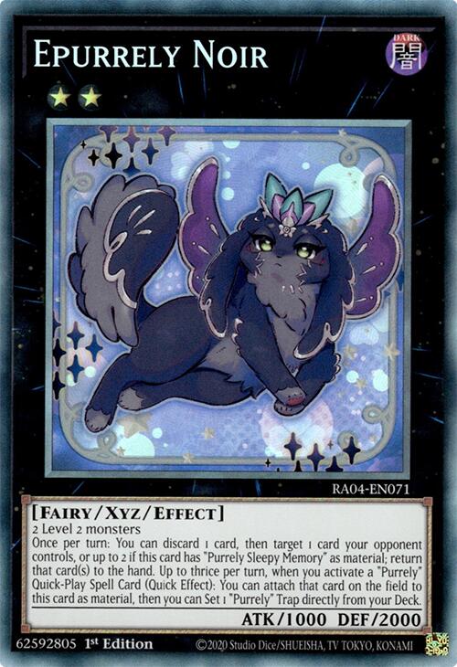 Epurrely Noir [RA04-EN071] Prismatic Collector's Rare | Card Merchant Takapuna