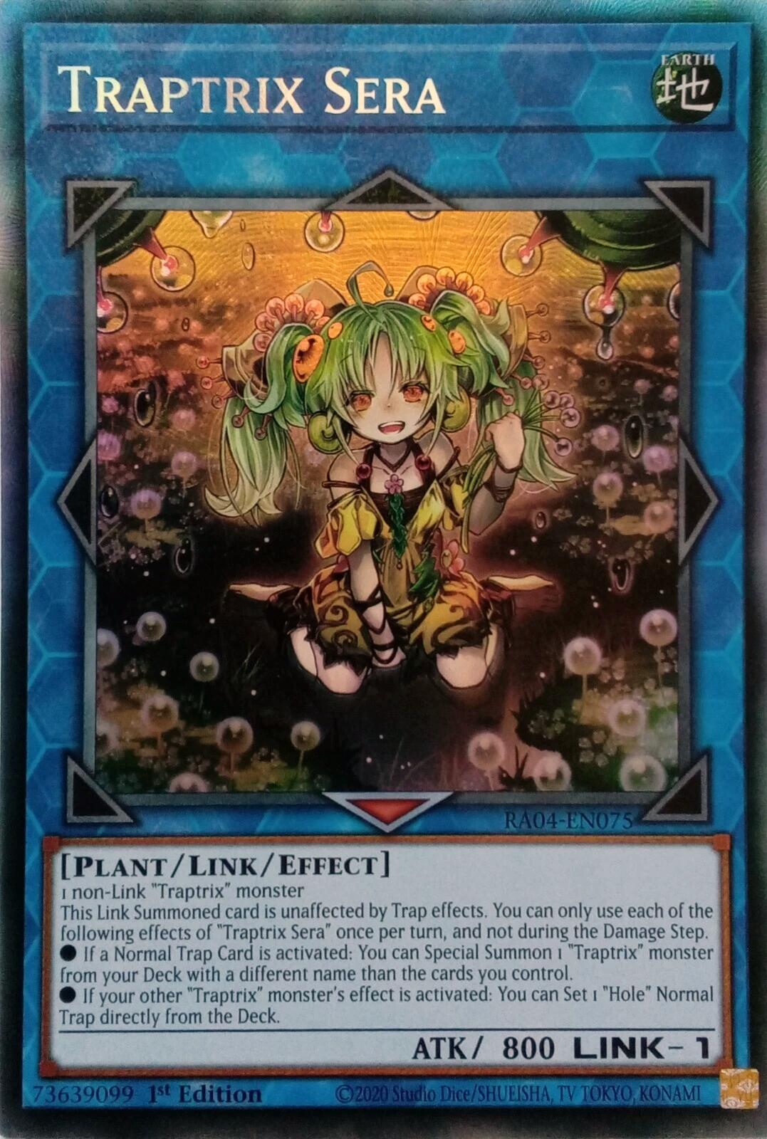 Traptrix Sera [RA04-EN075] Prismatic Collector's Rare | Card Merchant Takapuna